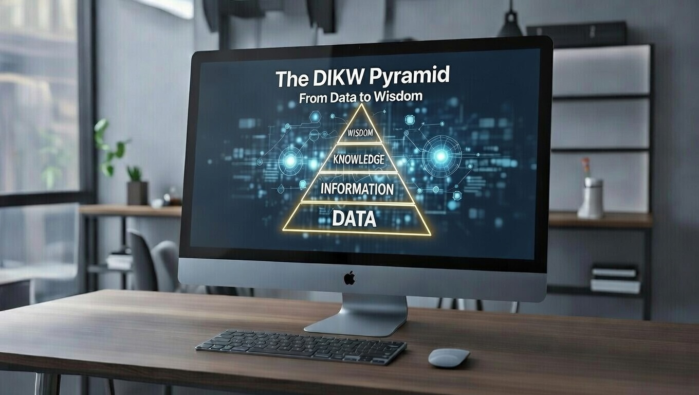The DIKW  Pyramid  (Data, Information, Knowledge, Wisdom)