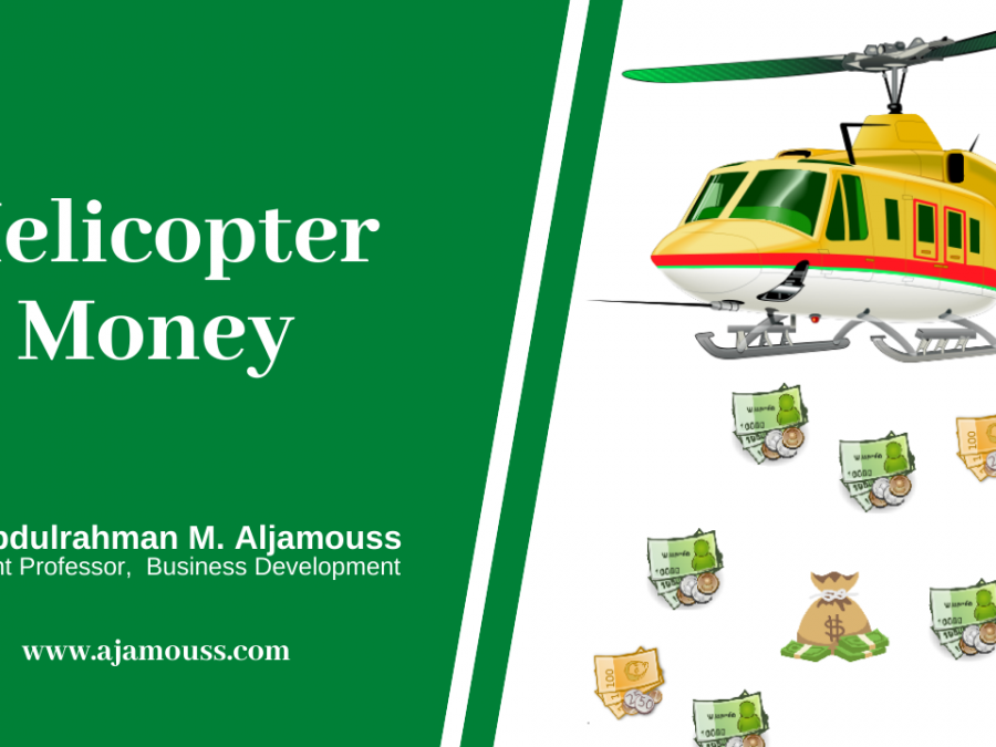 What is deals helicopter money