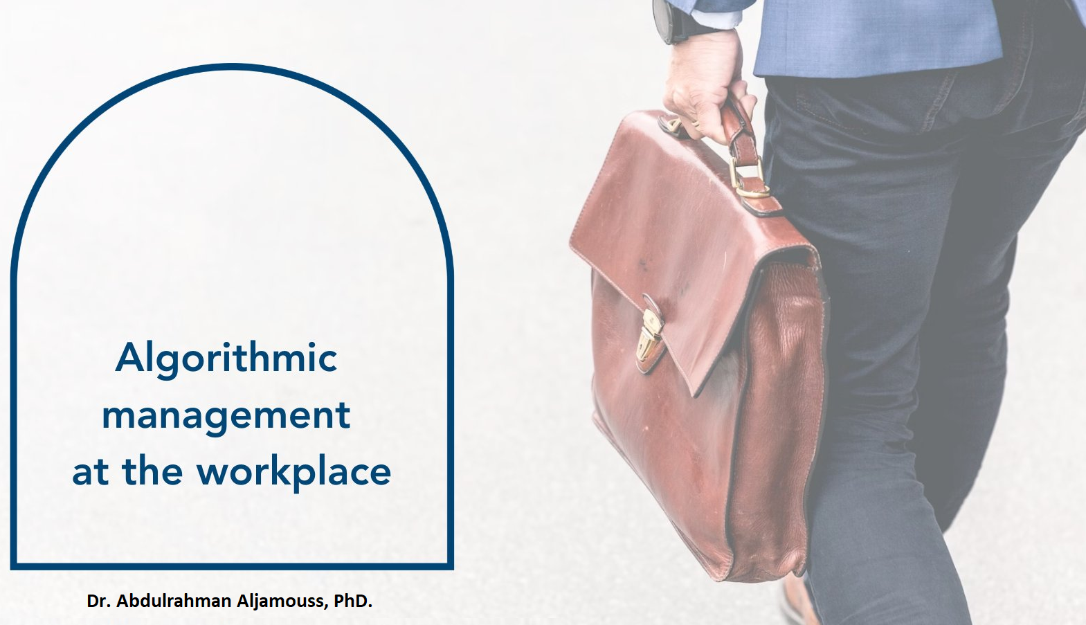 Algorithmic Management in the Workplace?