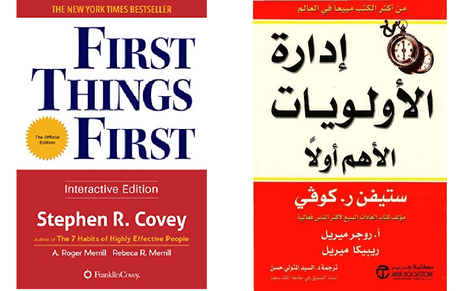 ملخص كتاب إدارة الأولويات، الأهم أولًا